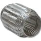 Vibrant SS Turbo FLEX Coupling with Interlock Liner 3in inlet/outlet x 8in long - Racecraft Industries