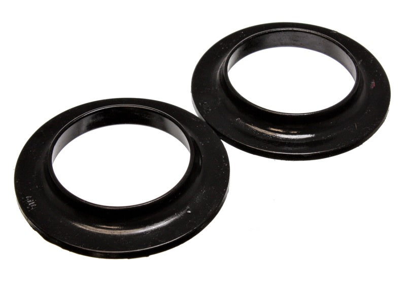 Energy Suspension Universal 3-3/4in ID 5-13/16in OD 7/8in H Black Coil Spring Isolators (2 per set) - Racecraft Industries
