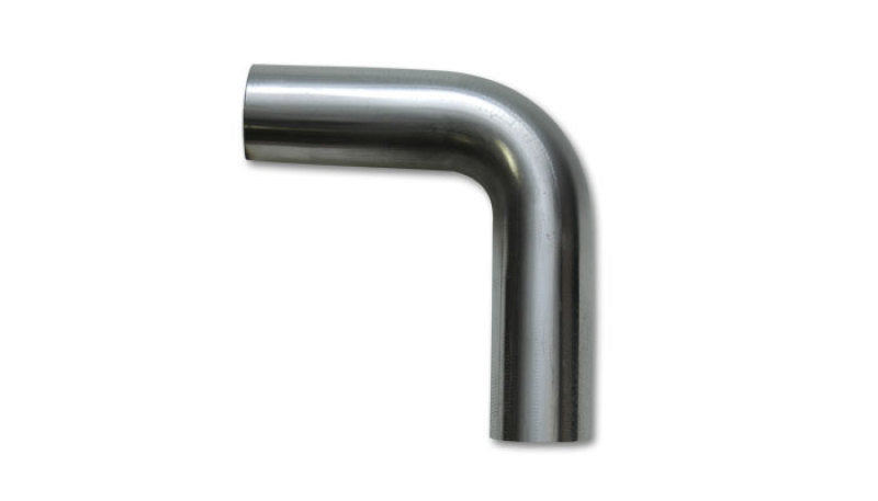 Vibrant 3.5in O.D. T304 SS 90 deg Mandrel Bend 6in x 6in leg lengths (5.5in Centerline Radius) - Racecraft Industries