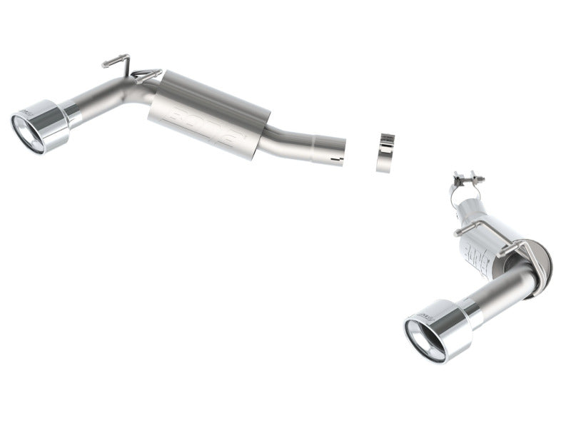 Borla 14-15 Camaro SS 6.2L V8 RWD Single Split Rr Exit S-Type Exhaust (rear section only) - Racecraft Industries