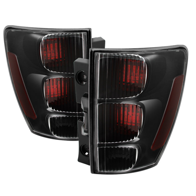 Xtune Chevy Equinox 05-09 OEM Style Tail Lights -Black ALT-JH-CEQ05-OE-RSM - Racecraft Industries