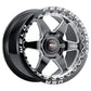 Weld S909 17x10 Ventura 6 Beadlock 6x135 ET42 BS7.25 Gloss BLK MIL DIA 87.1 - Racecraft Industries