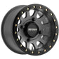 Method MR401 UTV Beadlock 15x7 / 4+3/13mm Offset / 4x136 / 106mm CB Titanium Wheel- Matte Black Ring - Racecraft Industries