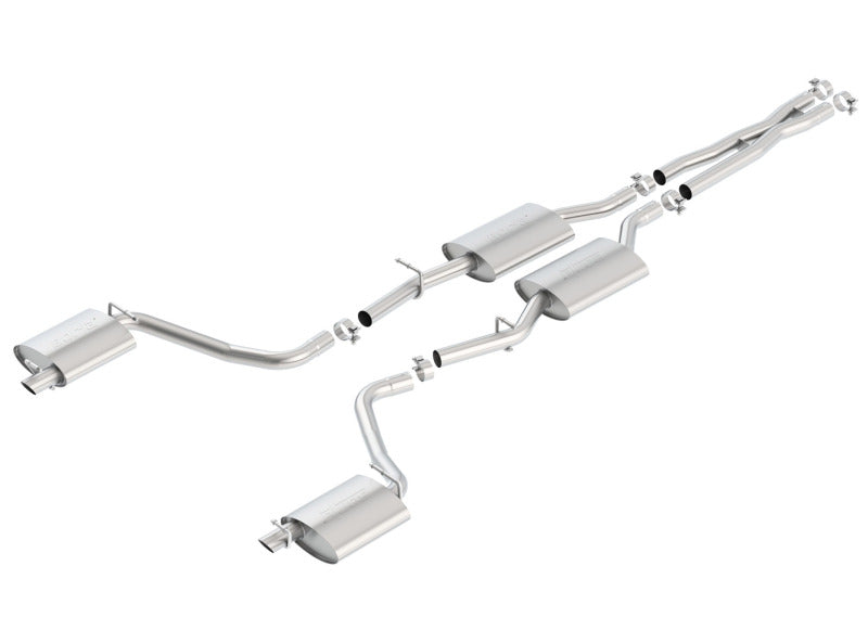 Borla 2015 Dodge Challenger 3.6L V6 S-TYPE Catback Exhaust No Tips Factory Valance - Racecraft Industries