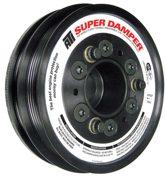 ATI Damper - 6.10in - Alum - 4 & 5 Grv - Acura Nsx 3.0L - 600 HP or Less - 1Pc - Racecraft Industries