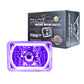 Oracle Pre-Installed Lights 7x6 IN. Sealed Beam - UV/Purple Halo SEE WARRANTY - Racecraft Industries