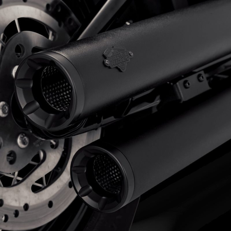 Vance & Hines 18-22 Harley Davidson Softail Eliminator 300 PCX Slip-Ons Exhaust - Black - Racecraft Industries