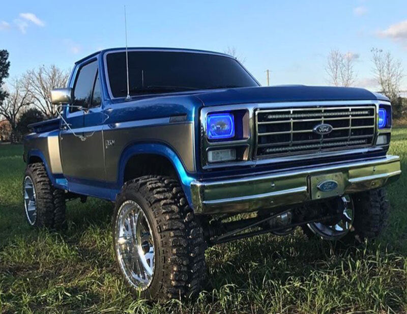 Oracle Pre-Installed Lights 7x6 IN. Sealed Beam - ColorSHIFT Halo SEE WARRANTY - Racecraft Industries