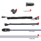 XK Glow Fiber Optic Roll 6pc LED Head XKchrome Controlled Fiber Optic LED Accent Light Kit 2pc 6ft - Racecraft Industries