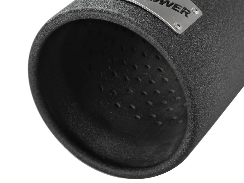 aFe MACHForce XP Exhausts Tips SS-304 EXH Tip 3in x 4Out x 12L Bolt-On (blk) - Racecraft Industries