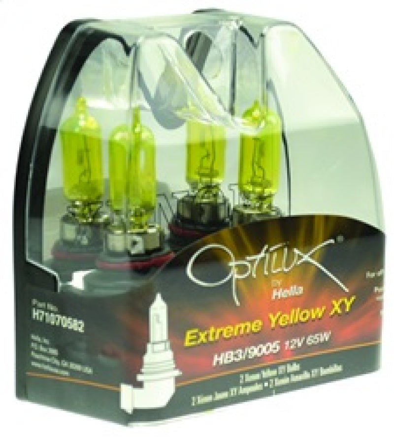Hella Optilux HB3 9005 12V/65W XY Xenon Yellow Bulb - Racecraft Industries