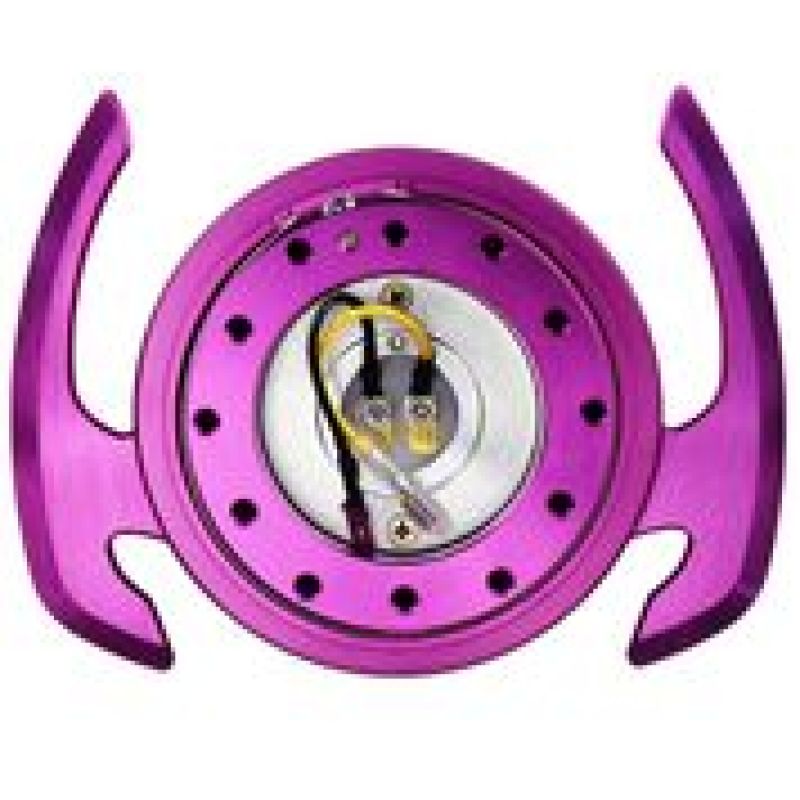 NRG Quick Release Kit Gen 4.0 - Purple Body / Purple Ring w/ Handles - Racecraft Industries