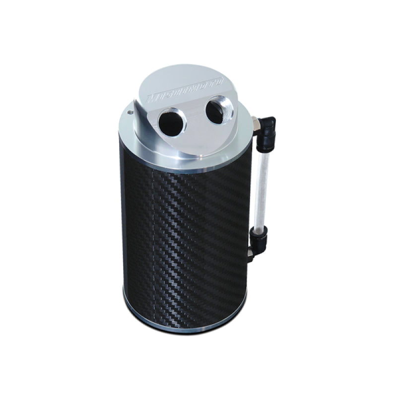 Mishimoto Carbon Fiber Oil Catch Can 10mm Fittings - Racecraft Industries