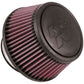 K&N Universal Round Clamp-On Air Filter 3in Flange ID x 6in Base OD x 4.625in Top OD x 3in Height - Racecraft Industries