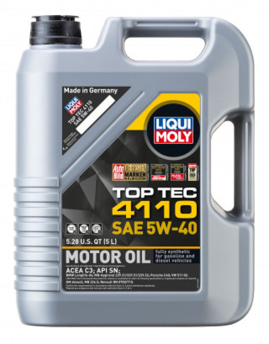 LIQUI MOLY 5L Top Tec 4110 Motor Oil SAE 5W40 - Racecraft Industries