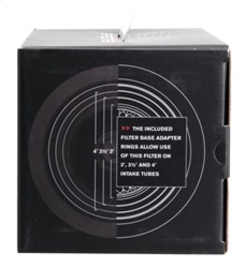 Spectre Adjustable Conical Air Filter 9-1/2in. Tall (Fits 3in. / 3-1/2in. / 4in. Tubes) - Blue - Racecraft Industries