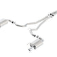 Borla S-Type Cat-Back 15-17 Ford Mustang GT 5.0L V8 MT/AT 2.5in pipe 4in tip - Racecraft Industries