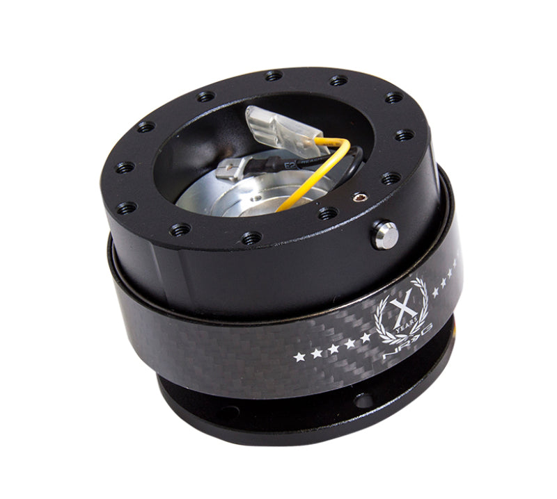 NRG Quick Release Gen 2.0 - Black Body / Black Carbon Fiber Ring - Racecraft Industries