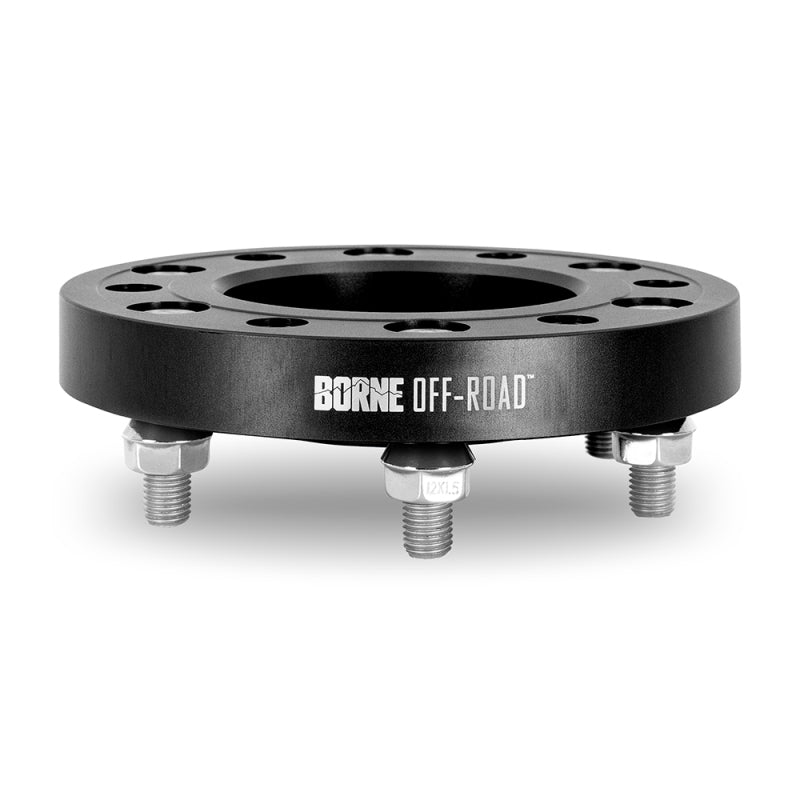 Borne Off-Road Wheel Spacers - 6x139.7 - 93.1 - 30mm - M12 - Black - Racecraft Industries