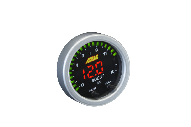 AEM X-Series Pressure 0-15psi Gauge Kit - Racecraft Industries