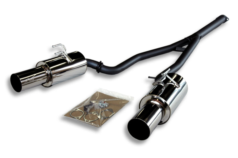 HKS 08-09 Evo 10 Hi-Power Dual Tip Catback Exhaust - Racecraft Industries
