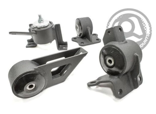 Innovative 05-12 Lotus ELISE/EXIGE 2ZZ Black Steel Mounts 75A Bushings - Racecraft Industries