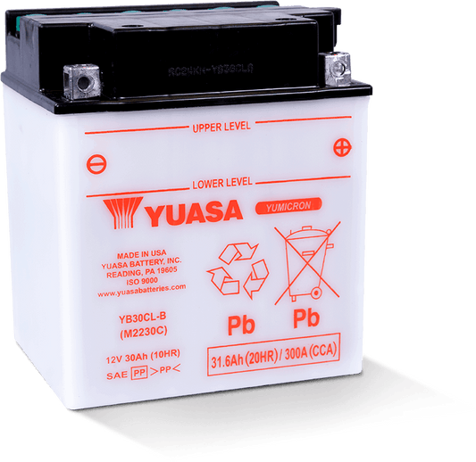 Yuasa YB30CL-B Yumicron CX 12-Volt Battery - Racecraft Industries