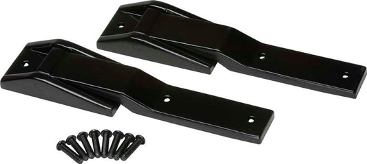 Kentrol 97-06 Jeep Wrangler TJ Tailgate Hinge Pair - Powdercoat Black - Racecraft Industries