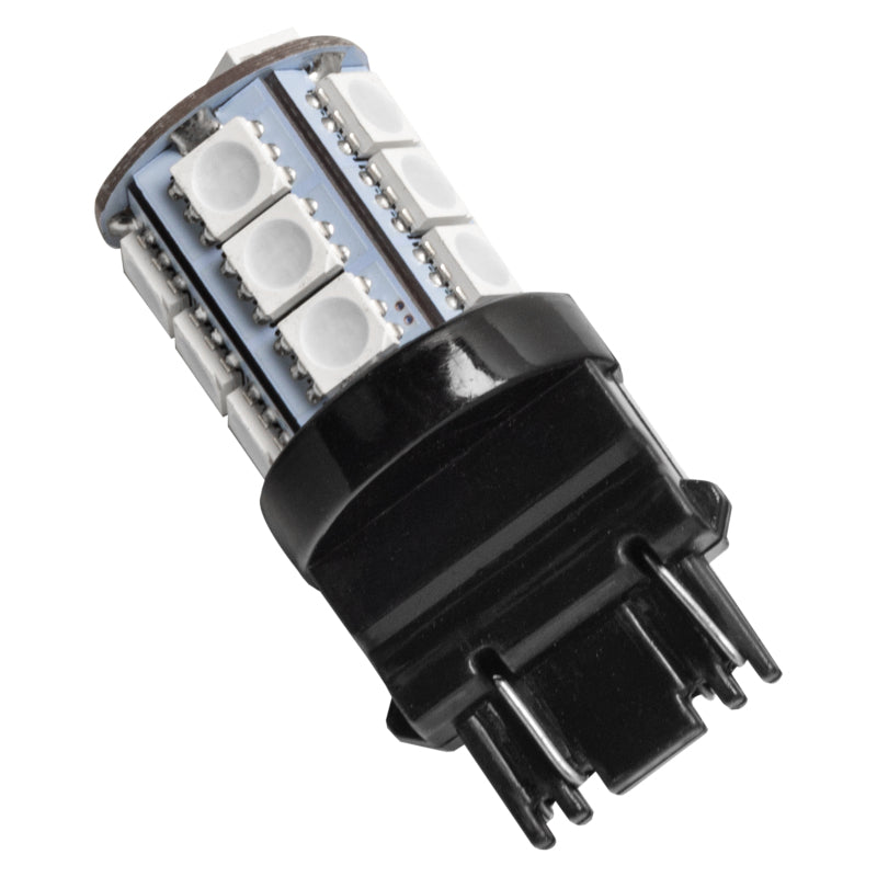 Oracle 3157 18 LED 3-Chip SMD Bulb (Single) - Red SEE WARRANTY - Racecraft Industries