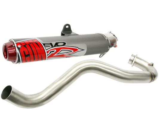 Big Gun 08-13 Honda TRX 700XX EVO R Series Slip On Exhaust - Racecraft Industries