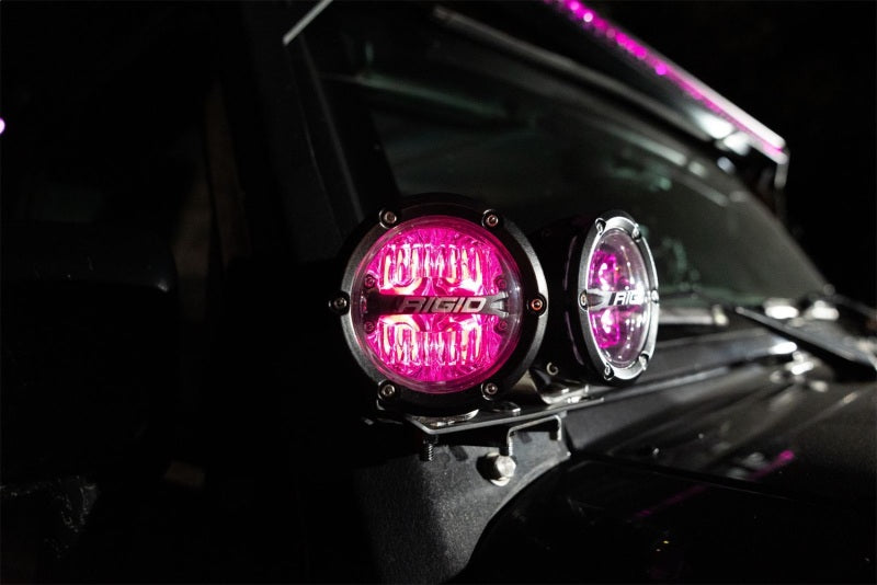 Rigid Industries 360-Series 4in LED Off-Road Drive Beam - RGBW (Pair) - Racecraft Industries