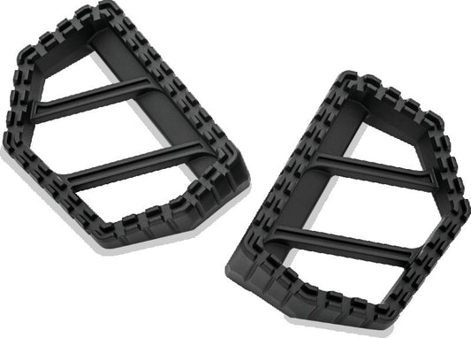 Kuryakyn Riot Mini Boards Without Adaptor Satin Black - Racecraft Industries