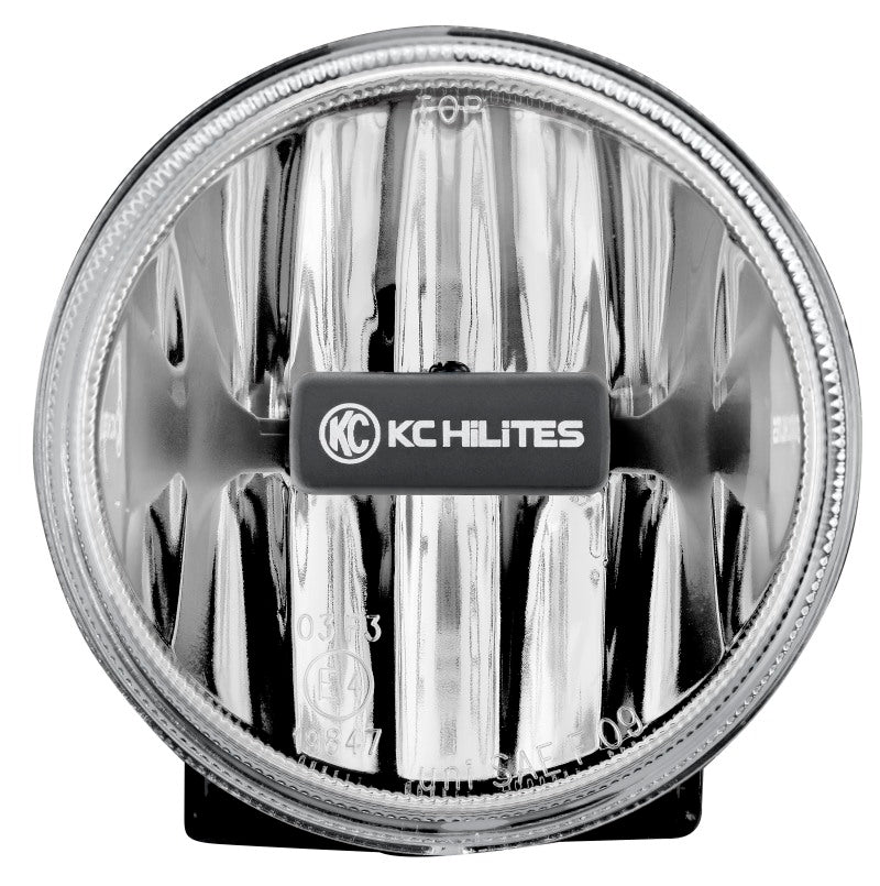 KC HiLiTES 4in. Gravity G4 LED Light 10w SAE/ECE Clear Fog Beam (Single) - Racecraft Industries
