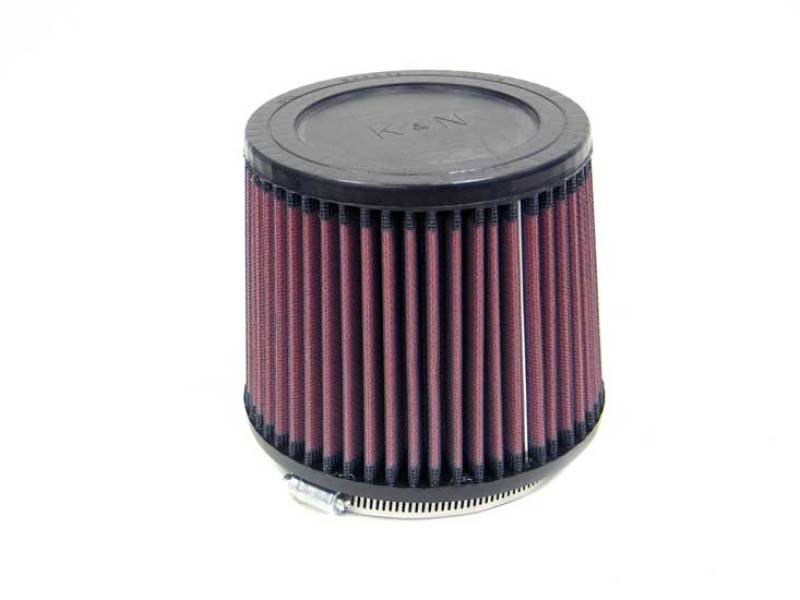 K&N Universal Rubber Filter 4.5in Flange ID / 5.875in Base OD / 5.125in Top OD / 5in Height - Racecraft Industries