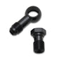 Vibrant Single -6AN 7/16-20 Aluminum Male Banjo Adapter Assembly - Racecraft Industries