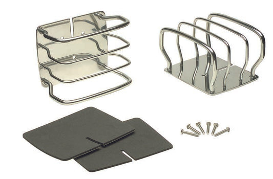Kentrol 76-06 Jeep Wrangler YJ/TJ Taillight Guard Pair CJ - Polished Silver - Racecraft Industries