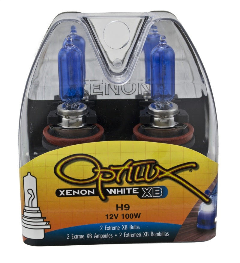 Hella Optilux H9 12V/100W XB Xenon White Bulb (pair) - Racecraft Industries