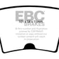 EBC 05-10 Chrysler 300C 5.7 Redstuff Rear Brake Pads - Racecraft Industries