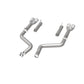 MagnaFlow Axle-Back, SS, 3in, Quad Split Rear 3.5 Tips 2015 Dodge Challenger incl SRT Hellcat - Racecraft Industries