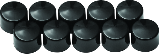 Kuryakyn Kool Kaps Gloss Black 1/4inch Allen Head - Racecraft Industries