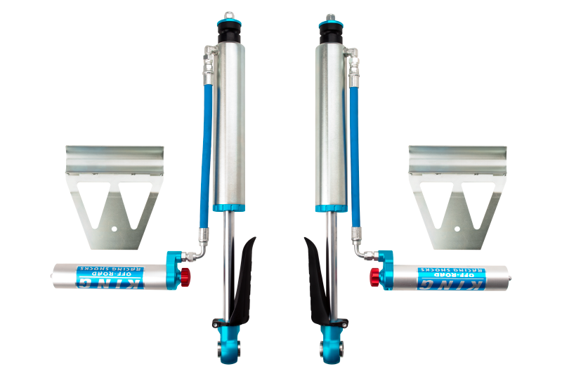 King Shocks 2008+ Toyota Land Cruiser 200 Rear 2.5 Dia Remote Res Shock w/Adjuster (Pair) - Racecraft Industries