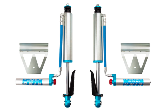 King Shocks 2008+ Toyota Land Cruiser 200 Rear 2.5 Dia Remote Res Shock w/Adjuster (Pair) - Racecraft Industries
