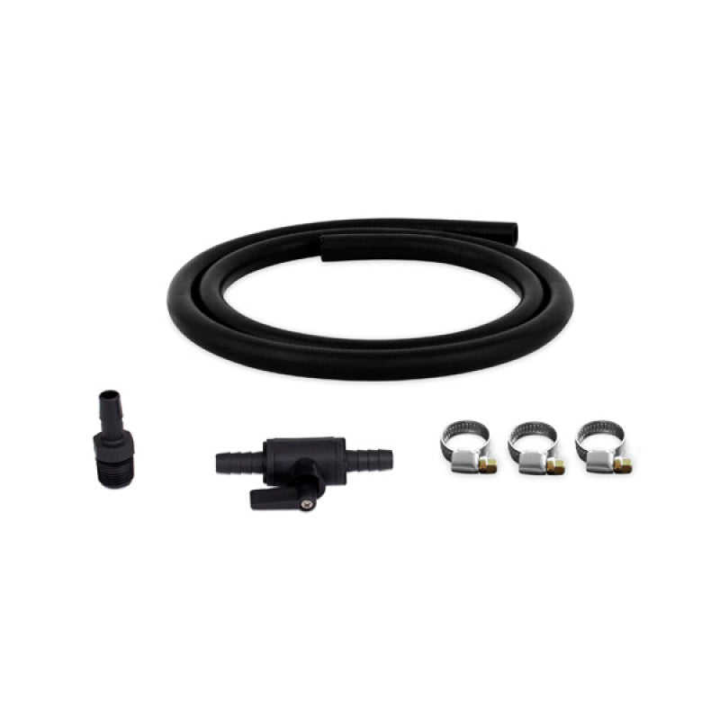 Mishimoto Compact Baffled Oil Catch Can Petcock Drain Kit - Racecraft Industries