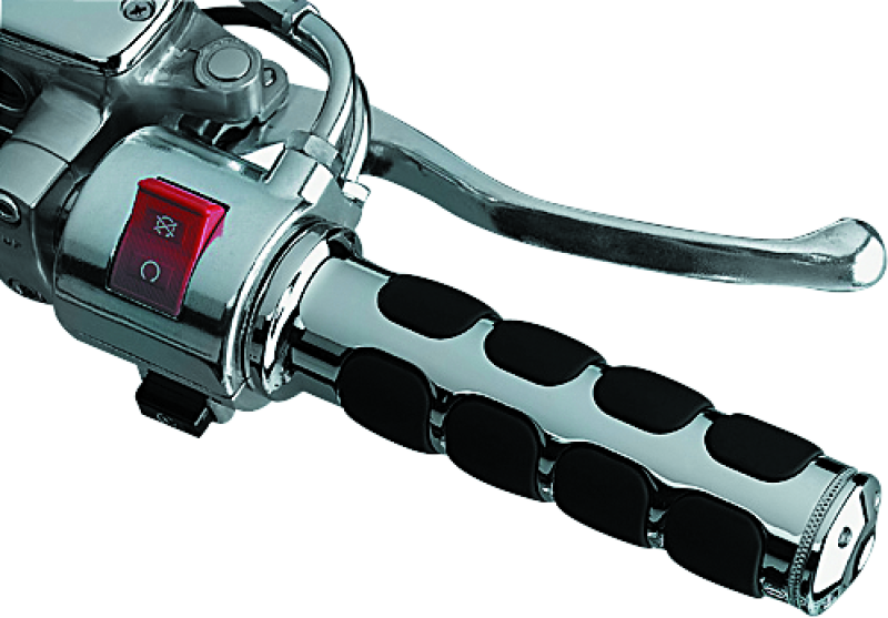 Kuryakyn ISO Grips Metric Chrome - Racecraft Industries