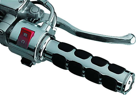 Kuryakyn ISO Grips Metric Chrome - Racecraft Industries