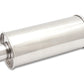 Vibrant StreetPower Round Muff 5inx9inx14in long Muff body 4in inlet I.D. x 4in outlet Center-Center - Racecraft Industries