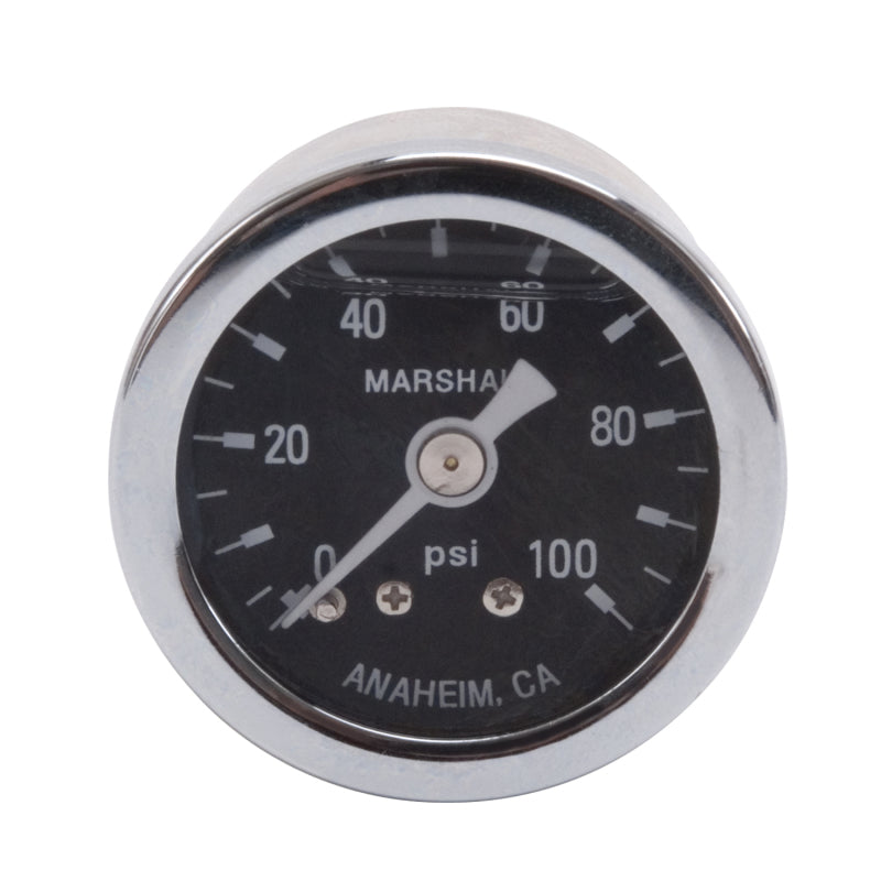 Russell Performance 100 psi fuel pressure gauge (Liquid-filled) - Racecraft Industries