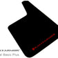 Rally Armor Universal Fit (No Hardware) Basic Plus Black Mud Flap w/ Black Logo - Racecraft Industries