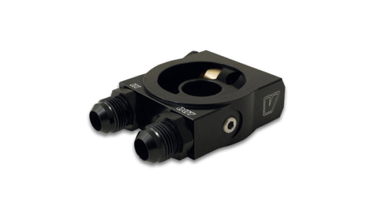 Vibrant Thermostatic Oil Cooler Sandwich Adapter w/Thermostat - Racecraft Industries