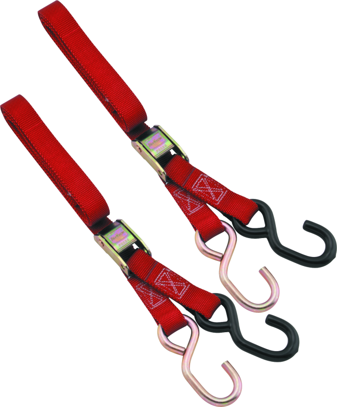 BikeMaster 1in Tiedown - Red - Racecraft Industries